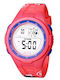 Kinder Digitaluhr Mingrui Mr2117lk Hasenmodell Datum Hintergrundbeleuchtung Wasserdicht 30 Meter Rot