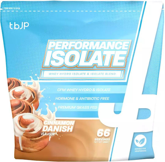 tbJp Performance Isolate Protein Molke mit Geschmack Zimtschnecke 2kg