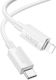 Hoco USB-C to Lightning Cable 27W Λευκό 1m (HC-X107TL-WH)