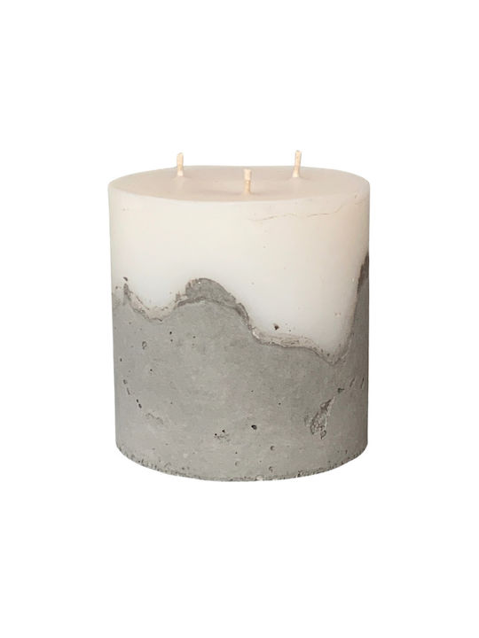 Decorative Candle Gray 1pcs