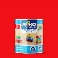 Leko Culoare pentru apă Aqua 0.7lt Roșu Satin