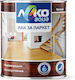 Leko Βερνικόχρωμα Νερού Aqua 0.7lt Colorless Γυαλιστερό