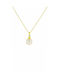 Necklace Gold 9k Pearl 7mm