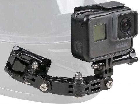 Gopro Hero 11 Helmet Mounting System Motorcycle Surewo Brand Black Color