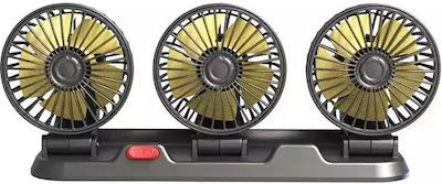 Triple Car Fan 24V