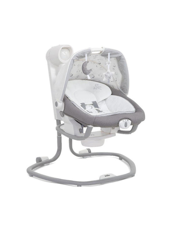 Joie Electric Baby Relax Swing 2 in 1 with Music and Vibration Gray for Child up to 9kg