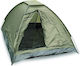 Mil-Tec Standard Summer Camping Tent Igloo Khaki for 2 People Waterproof 800mm 205x145x100cm