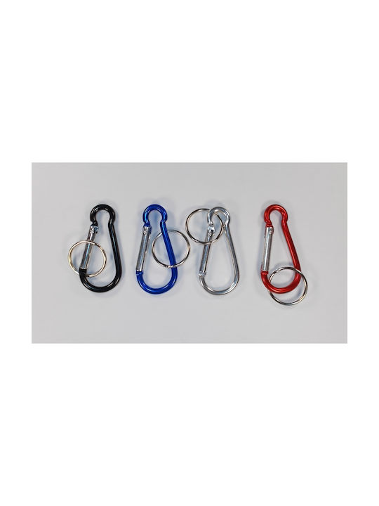 Karabiner Schlüsselanhänger Aluminium 50mm Typ 1