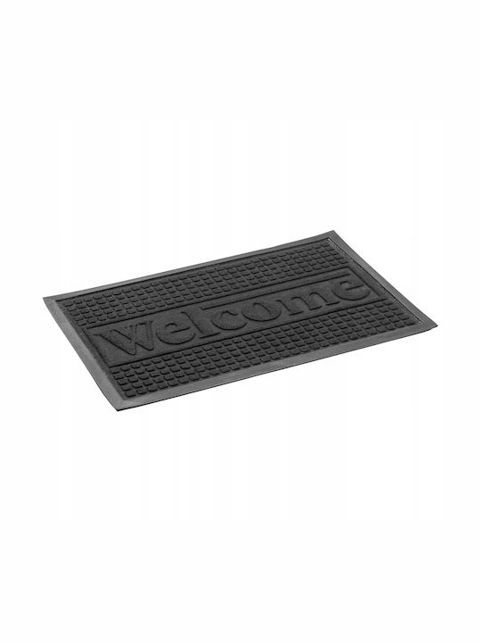 Kadax Entrance Mat made of Rubber Gray 40x60cm