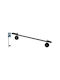 Single Wall-Mounted Bathroom Shelf Unit ​60x60cm Black