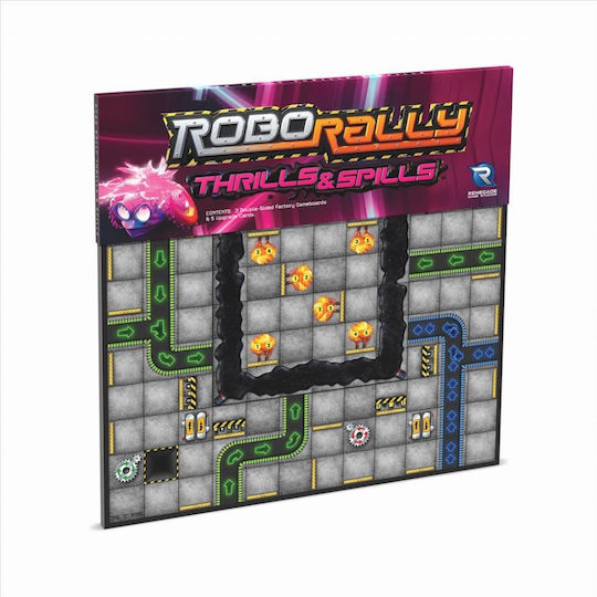 Επέκταση Παιχνιδιού Robo Rally - Thrills & Spills για 2-6 Παίκτες 12+ Ετών (EN) Renegade Game Studios
