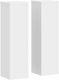 vidaXL Plant Stands Wooden White 17cmx17cmx60cm...