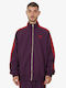 Ανδρική Ζακέτα Track Jacket Μπορντό
