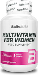 Biotech USA Multivitamin for Women Multivitamin 60 Tablets