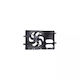 Ventilator Radiator Mitsubishi Colt Czc Cabriolet Rg Ava Quality Cooling Mc7506
