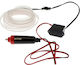 Interior Decorative Car Lighting Flexible illuminated LED Neon cable 12V cool white for car interior decoration 2m 12V White