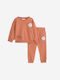 Funky Kids Sweatpants Set Brown