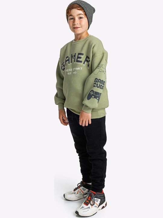 Funky Kinder Sweatpants Set - Jogginganzug Grün
