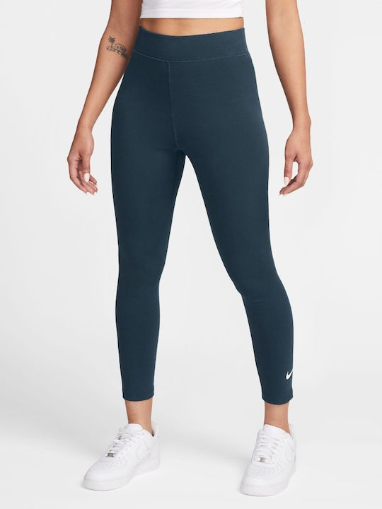 Nike Women's Cropped Training Legging Blue