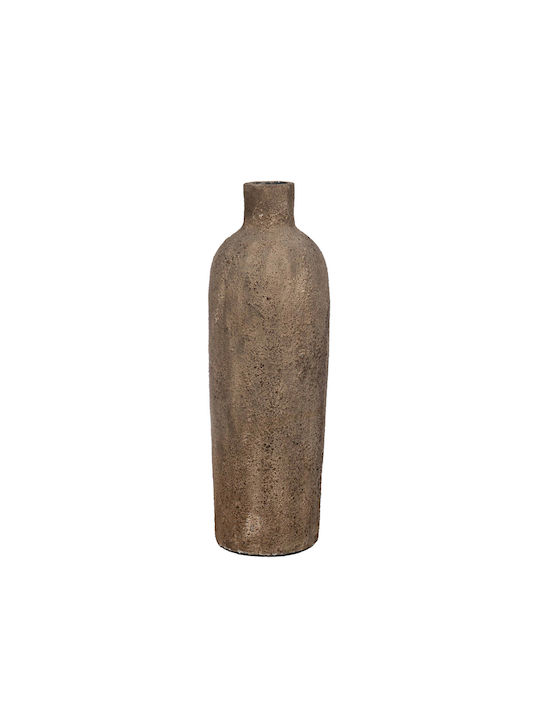 S Line Decorative Vase Brown 80cm