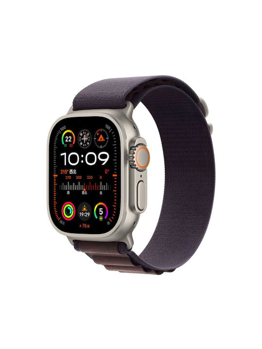 Wiwu Λουράκι Υφασμάτινο Μπλε (Apple Watch 42/44/45mm/Ultra 49mm)