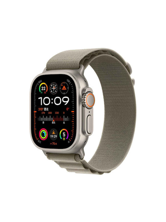 Wiwu Каишка Зелен (Apple Watch 44/45/46mm/Ultra 49mm)
