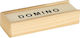 Board Game Wooden Domino Blocks for 1+ Players 6+ Years Old ikonka
