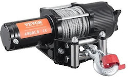 Vevor Electric 4x4 Car Winch 12V with Towing Capacity 2041kg