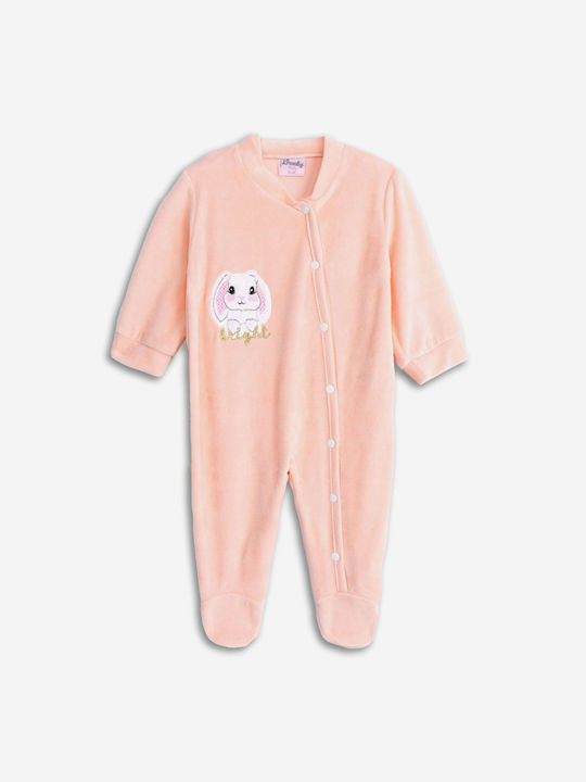 Funky Baby Bodysuit Velvet Pink