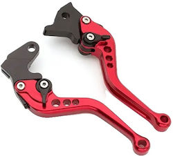 Benelli Motorcycle Brake Lever Adjustable Red