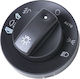 Buton schimbător viteze pentru Audi A4 2000-2007 Negru