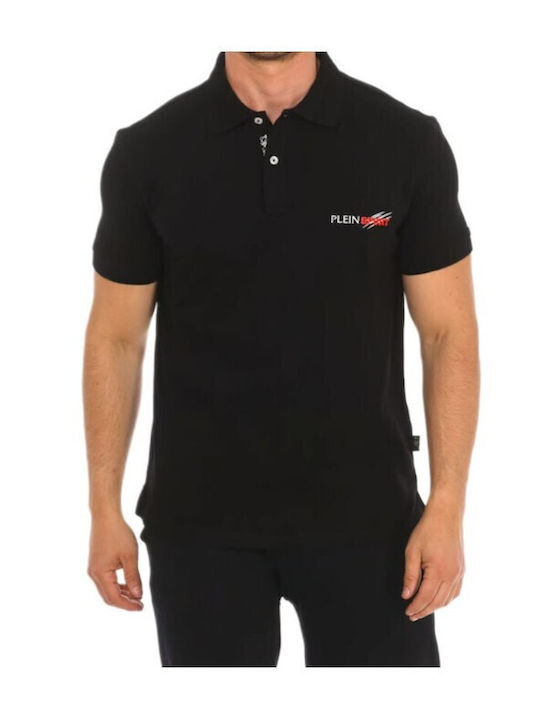 Plein Sport Herren Shirt Polo Schwarz