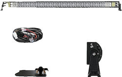 Led Light Bar 1020w High Power Spot Flood Combo Beam 52straight Wire