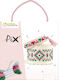 Create Embroidery Bracelet Pink