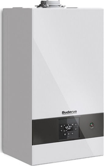 Buderus Wandmontage Kessel Kondensation Gas mit Brenner 20640kcal/h
