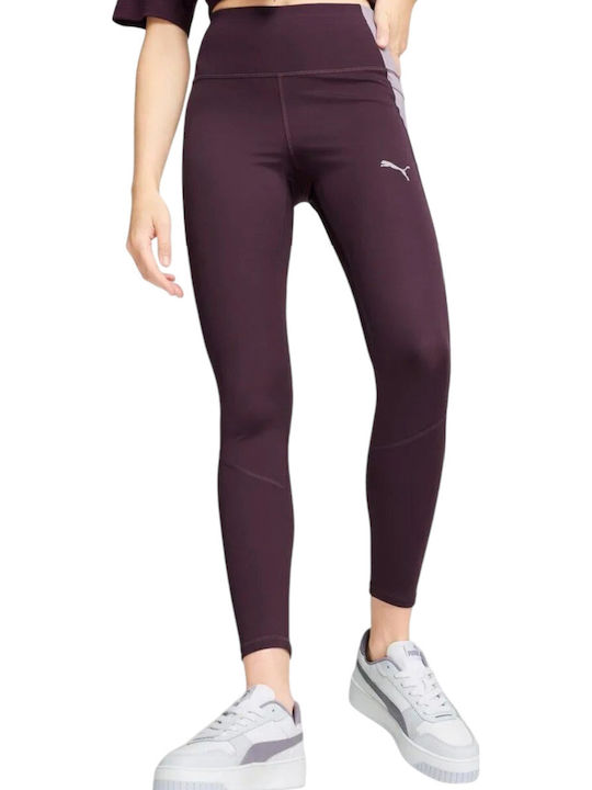 PUMA Evostripe Tights Training Κολάν Μπορντό