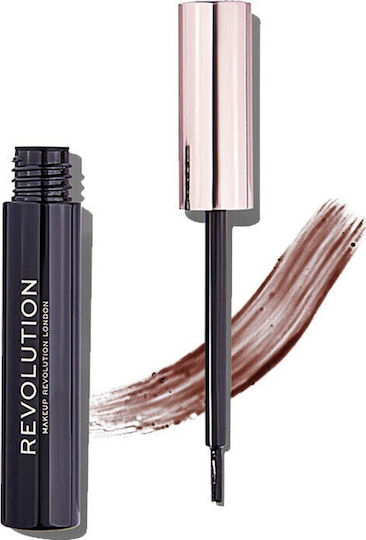 Revolution Beauty Brow Tint Vopsea Pentru Sprâncene Castaniu Închis 6ml 6ml