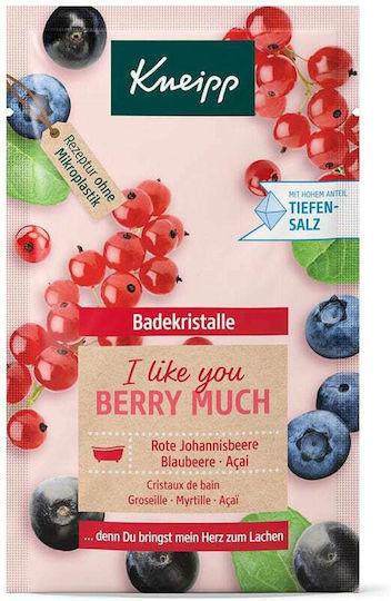 Kneipp Άλατα Μπάνιου Bath salt I love you με Άρωμα Berries 60gr