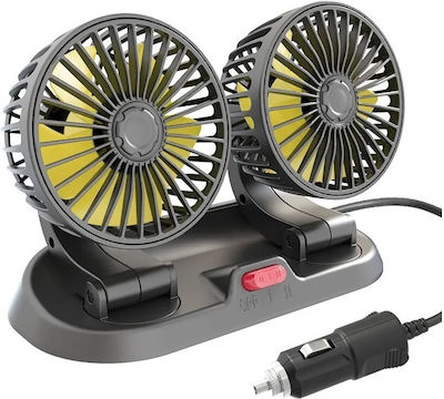 Double Car Fan 24V