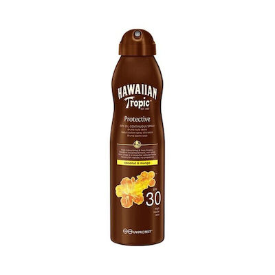 Hawaiian Tropic Dry Oil Continuous Sonnenschutz Lotion SPF30 in Spray 180ml