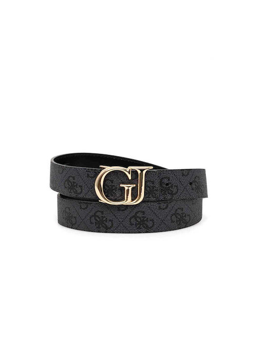 Women's Black Buckle Belt Guess Bw9152p4330