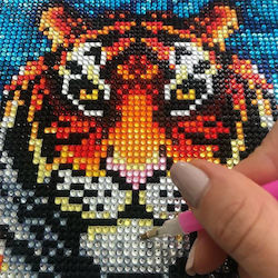 Sentosphere Μωσαϊκό Creative Diamond Tiger Kit Sentosphere Μωσαϊκό Creative Diamond Tiger Kit