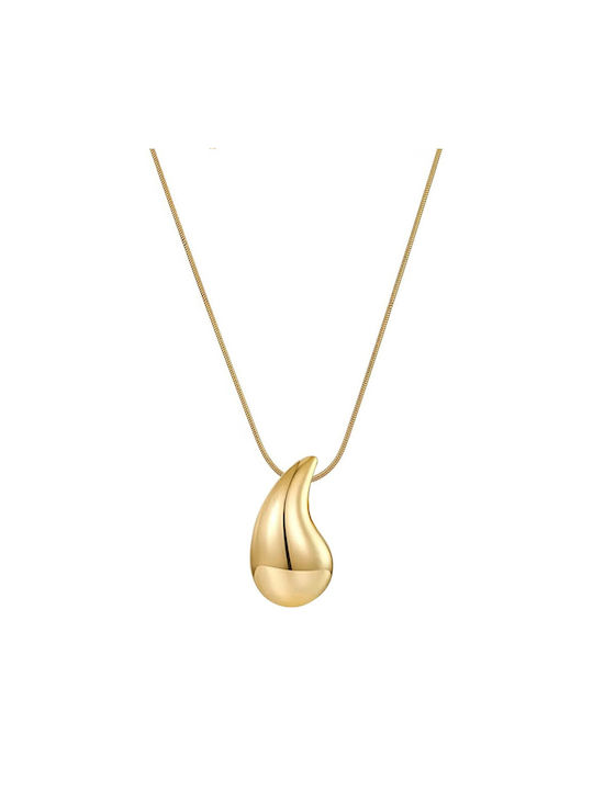 FantazyStores Necklace from Gold Plated Steel