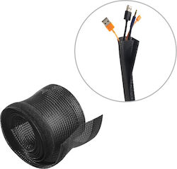 Brateck Cable Flex Wrap Black (VS-85) 1pcs