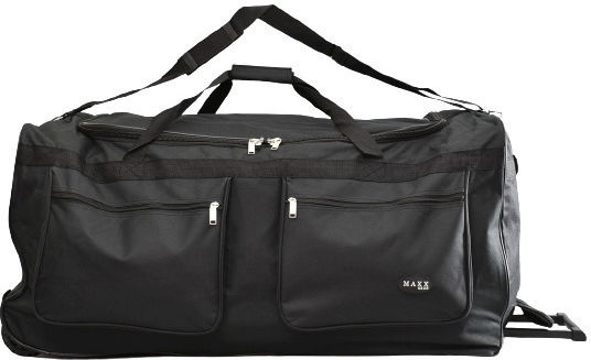 Sack Voyage Black with Wheels Fabric L88cm