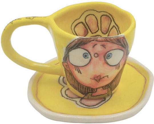 Tasse Espresso Keramik Gelb