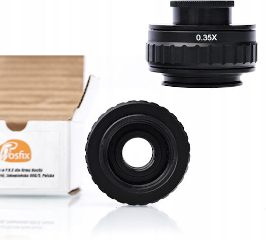 Adjustable 0.3x Adapter Stereoscopic Microscope Camera