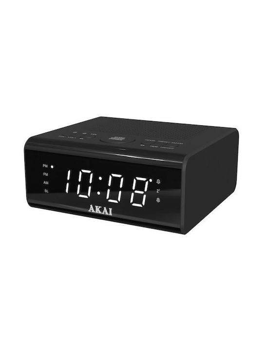 Akai Tabletop Digital Clock with Alarm & Radio ACR-2010