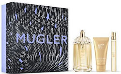 Mugler Alien Göttin Set1 Geschenkset Edp 60 ml + Edp 10 ml + Körperlotion 50 ml für Frauen
