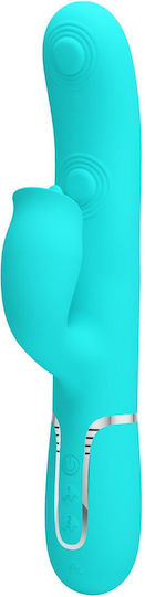 Pretty Love Rabbit Vibrator Licking Aqua Green Κωδικός Προϊόντος D-238295